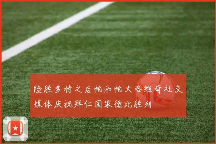 险胜多特之后帕和帕夫洛维奇社交媒体庆祝拜仁国家德比胜利